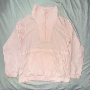 Lululemon Pink Workout Cowl-neck Pullover